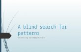 A blind search for patterns