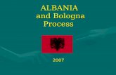 ALBANIA  and Bologna Process