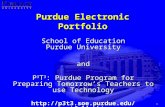 Purdue Electronic Portfolio