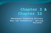 Chapter 3 & Chapter 12