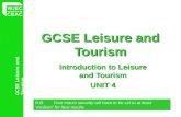 GCSE Leisure and Tourism