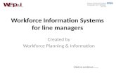 Workforce Information Systems for line managers
