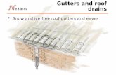 Gutters and roof drains