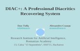 DIAC+: A Professional Diacritics Recovering System