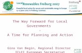The Way Forward for Local Governments  - A Time for Planning and Action