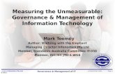 Measuring the Unmeasurable: Governance & Management of Information Technology