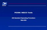 POOM / MSCO Tools