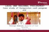LOCAL AND REGIONAL PROCUREMENT Case study of Kyrgyzstan cash program and  General lessons learned