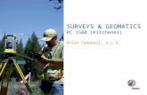 SURVEYS & GEOMATICS PC 1580 (Kitchener) Brian Campbell, O.L.S.