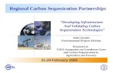 Regional Carbon Sequestration Partnerships