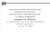 Stephen G. Whitley Sr. Vice President and Chief Operating Officer ISO New England Inc.