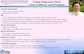 Ching-Jong  Liao, Ph.D. Chair Professor and President