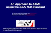 An Approach to  ATML using the  SSAI RAI  Standard