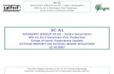 SC A1 ADVISORY GROUP A1.02 – Hydro Generators WG A1.02-3 Generator Fire Protection