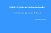 Multilevel Multitrait Multimethod model.  Lluís Coromina  (Universitat de Girona)