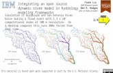 Integrating an open source dynamic river model in hydrology modeling frameworks