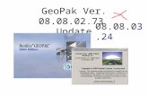GeoPak  Ver. 08.08.02.73  Update