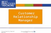 Customer  Relationship  Manager