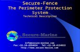 Secure-Fence The Perimeter Protection System Technical Description