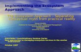 Implementing the Ecosystem Approach