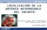 LOCALIZACIÓN DE LA ARTERIA RESPONSABLE  DEL INFARTO