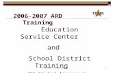 2006-2007 ARD Training