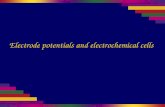 Electrode potentials and electrochemical cells