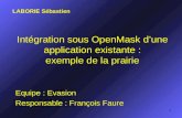 Intégration sous OpenMask d’une application existante : exemple de la prairie