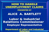 HOW TO HANDLE UNEMPLOYMENT CLAIMS