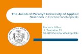 The Jacob of Paradyż University of Applied Sciences  in Gorzów Wielkopolski