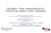Insights from experimentally infecting humans with hookworm
