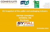EU Snapshot of the pallet and packaging  industry FEFPEB CONGRESS INTERPAL VIII Bordeaux