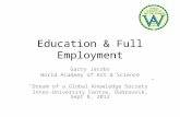 Education & Full Employment