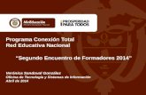 Programa Conexión Total Red Educativa Nacional “Segundo Encuentro de Formadores 2014”