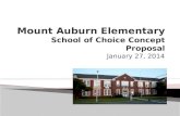 Mount Auburn Elementary School of Choice Concept Proposal