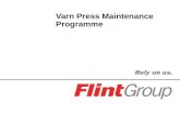 Varn Press Maintenance Programme