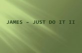 JAMES – JUST DO IT II