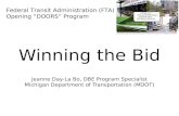 Federal Transit Administration (FTA) Opening “DOORS” Program