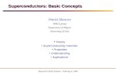 Superconductors: Basic Concepts