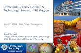 Homeland Security Science & Technology Summit – SE Region