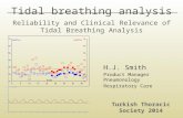 Tidal breathing analysis Reliability and Clinical Relevance of Tidal Breathing Analysis
