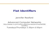 Flat Identifiers