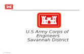 U.S Army Corps of  Engineers Savannah District
