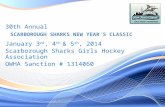 January 3 rd , 4 th  & 5 th , 2014 Scarborough Sharks Girls Hockey Association
