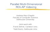 Parallel Multi-Dimensional ROLAP Indexing
