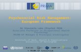 Psychosocial Risk Management:  European Framework