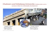 Chalmers and Göteborg University  Collaboration and a common vision for sustainable development