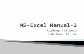MS-Excel Manual-2
