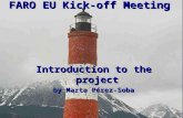 FARO EU  Kick-off Meeting