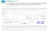 Performance Evaluation of Zero-Biased VCSEL for High Speed Data Transmission